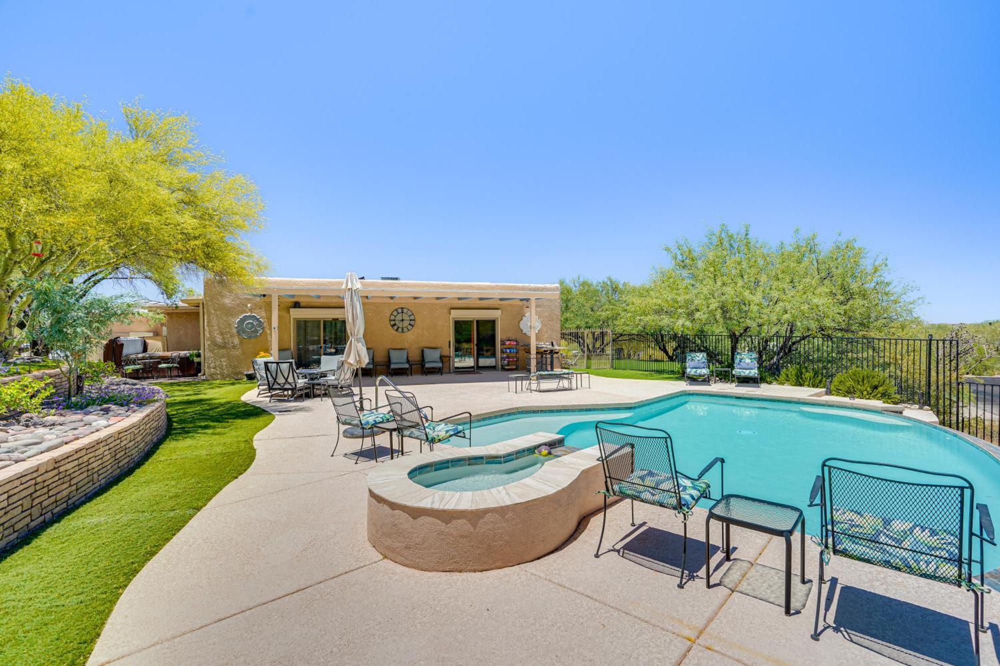 Oro Valley Retreat With Pool And Breathtaking Views! Buitenkant foto